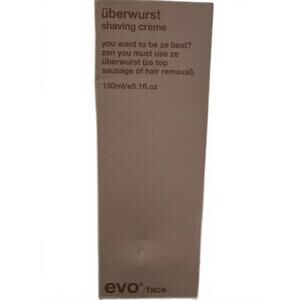 Evo Überwurst Shaving Crème 150ml Vegan Shave Cream NEW